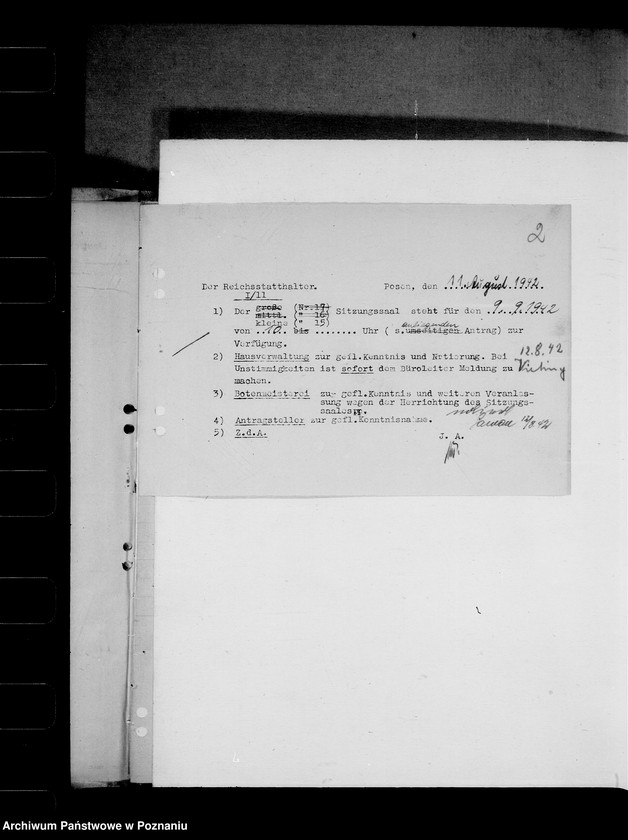 Obraz 6 z jednostki "Rechnungshof- Beantwortung der Erinnerungen"