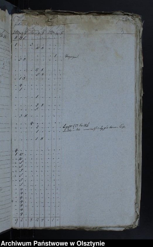 image.from.unit.number "Jahr Rechnung aller Einnahme und Ausgabe der Jäskendorffschen Kirche"