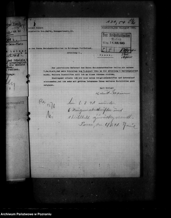 Obraz 20 z jednostki "Bewerbungen um Anstellung"