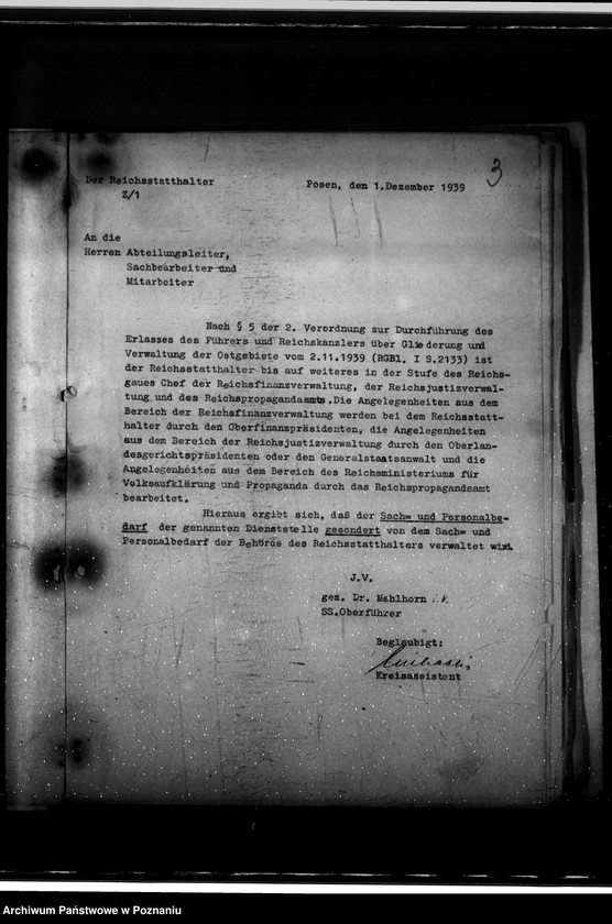 Obraz 7 z jednostki "Verordnungen, Bekanntmachungen etc."