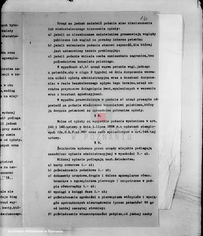 Obraz 20 z jednostki "Daniny komunalne miasta Grodziska"