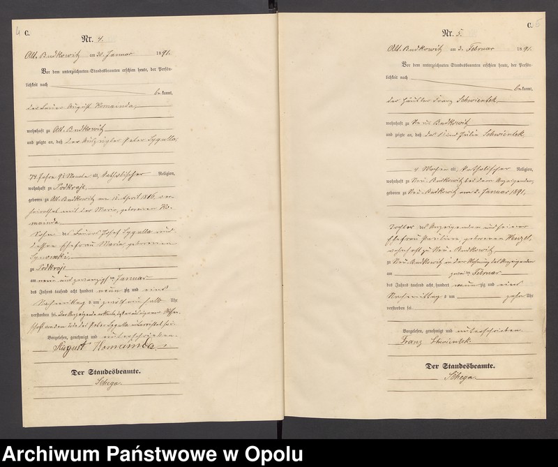 image.from.unit.number "[Urząd Stanu Cywilnego w Budkowicach Starych. Księga zgonów za lata 1891-1895]"