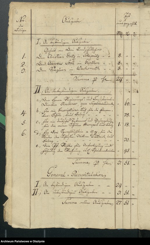 image.from.unit.number "Riesenburgschen Schul-Cassen- Rechnung"