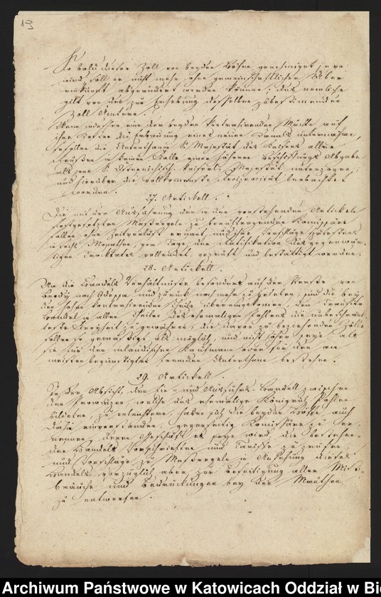 image.from.unit.number "[1. Korespondencja arcyksiężnej Marii Teresy Habsburg z władzami kościelnymi w sprawie uzyskania zezwolenia na odprawianie Mszy Świętej w kaplicy zamkowej 1905-1912, 2. Kopia fragmentu traktatu wiedeńskiego z 3 maja 1815 roku]"