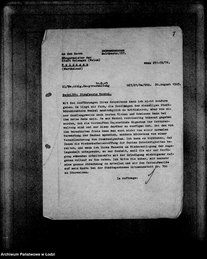 Obraz 12 z jednostki "Beschlagnahme Strafsachen"