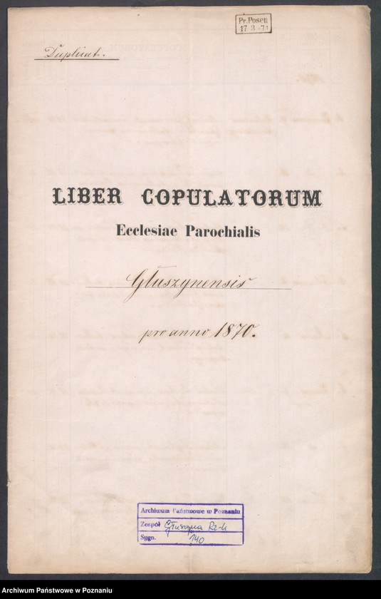 Obraz 2 z jednostki "Duplicat copulatorum"