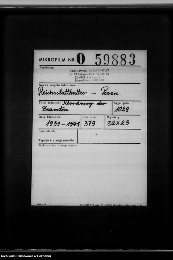 Obraz 2 z jednostki "Abordnung der Beamten"