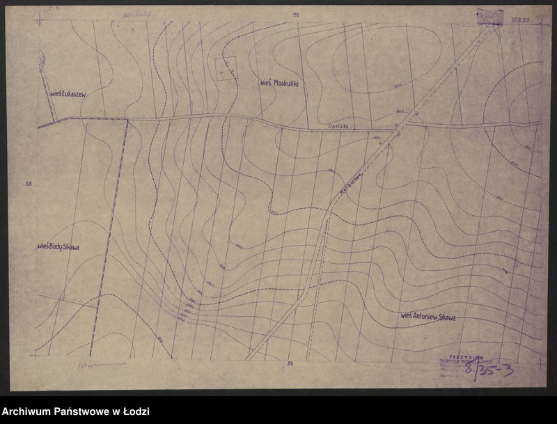 Obraz 3 z jednostki "Plan m. Łodzi 1:2000. Sekcja NO66"