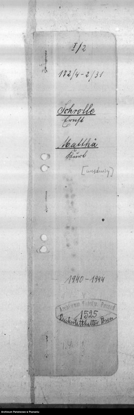 Obraz 4 z jednostki "Schrolle, Ernst; Matthä, Kurt - urzędnicy"