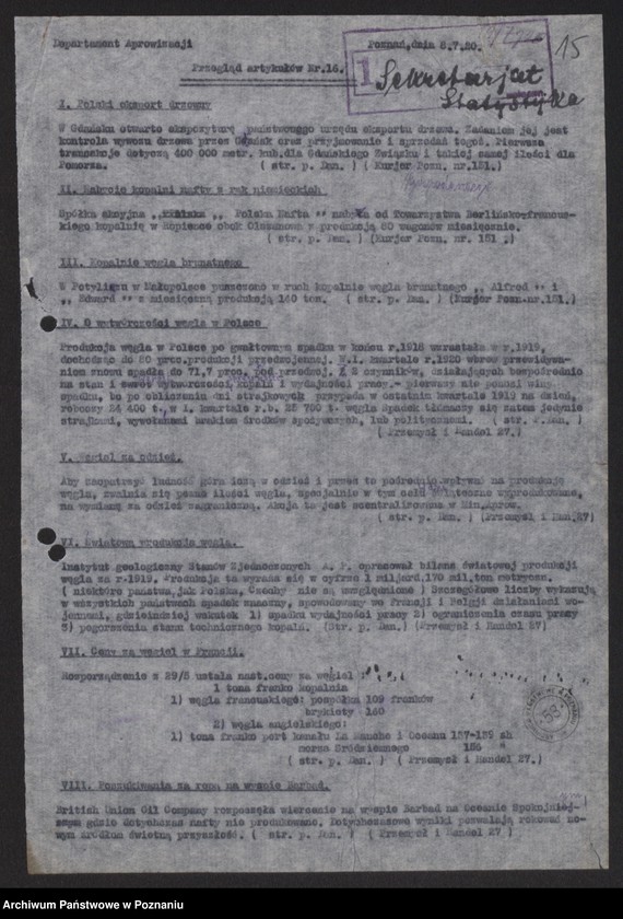 Obraz 17 z jednostki "[Przegląd artykułów omawiających ceny na artykuły żywnościowe - informacje uwzględniające ceny zagranicą]"