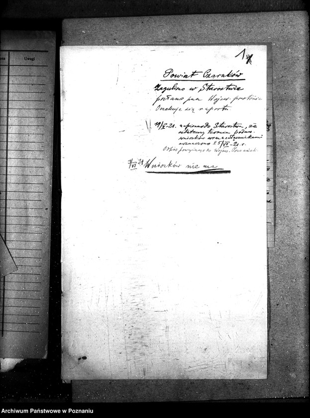 Obraz 5 z jednostki "Sprawy szczegółowo-administracyjne Szkody wojenne p. Chodzież i Czarnków"