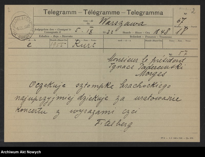 Obraz 4 z jednostki "Fitelberg Grzegorz - Fitz Gibbon Majore C.; L.1-3, Fitelberg Grzegorz"