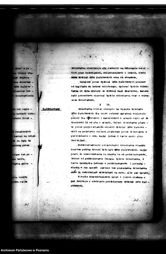 image.from.unit.number "/Umowy dzierżawne majątku Duszniki powiatu szamotulskiego/ zawarte między Towarzystwem Akcyjnym,,Siew" w Poznaniu a Okręgowym Urzędem Ziemskim"