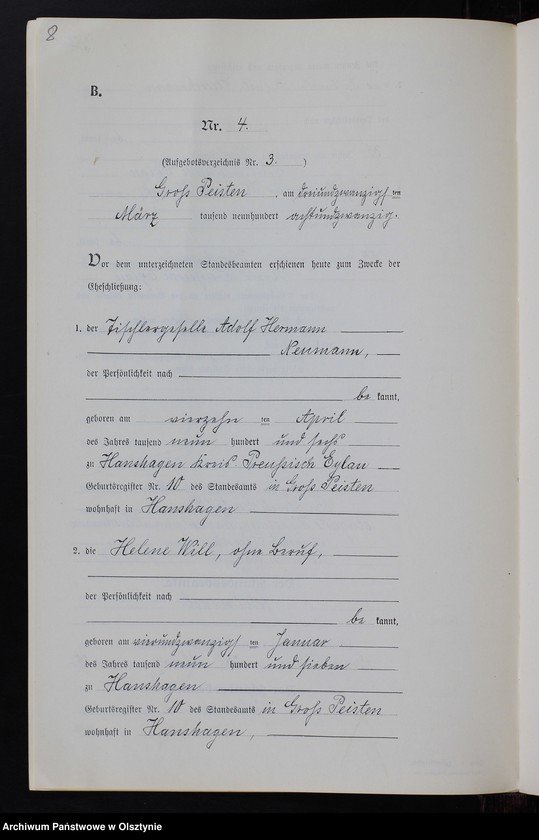 image.from.unit.number "Heiraths-Neben-Register Nr 1 - 18 [ Księga małżeństw - wtóropis ]"