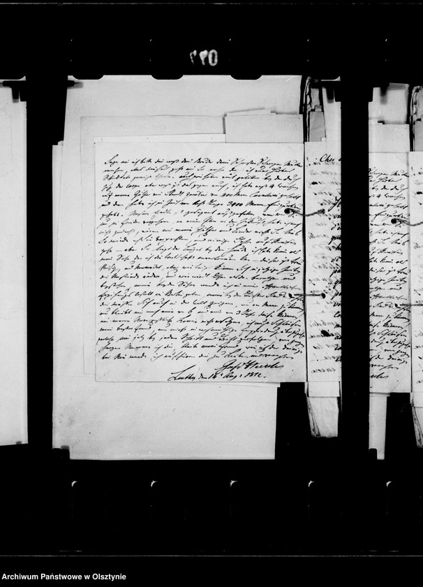 image.from.unit.number "/Briefe an Karl Fr. Gf. Lehndorff aus der Zeit seiner Hochzeit u. des Abschiedes vom Heere, als ihm bei der Neubesetzung des Postens des kom. Generals des I. AK. Natzmer vorgezogen wurde/"