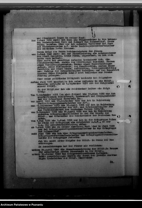 Obraz 9 z jednostki "Wendler, Hans - komisarz obwodowy"