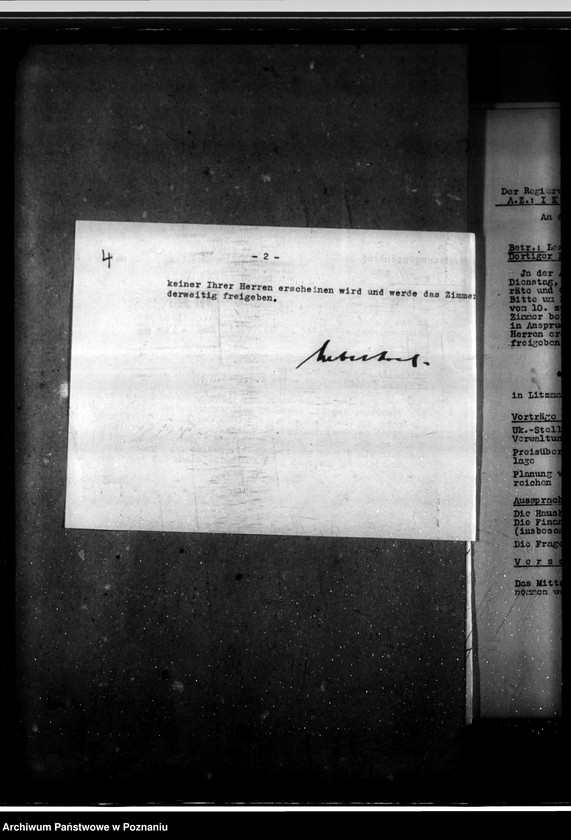 Obraz 8 z jednostki "Konferencje z landratami - korespondencja, porządki obrad"