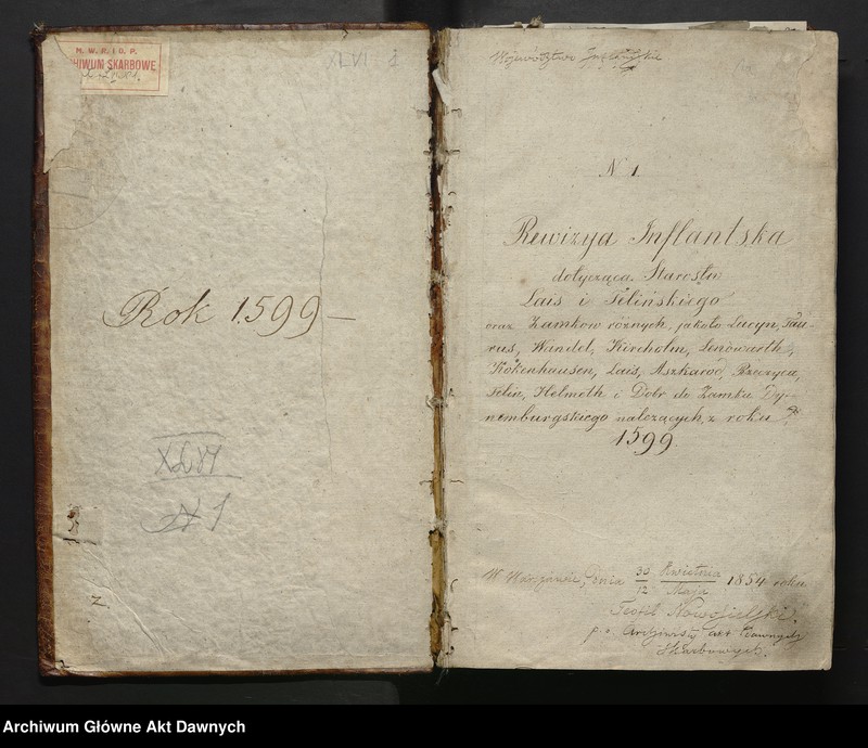 image.from.unit.number "Rewizya Inflatska dotycząca starostwa Lais i Felińskiego oraz Zamkow różnych ... Lucyn, Taurus, Wandel, Kircholm, Lenowarth, Kokenhausen, Lais, Aszkarod, Rzeczyca, Felin, Helmeth ci Dóbr do Zamku Dynemburskiego ... ."