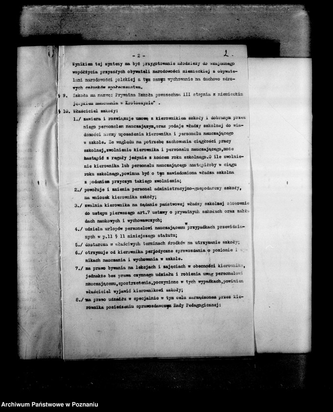 Obraz 6 z jednostki "Prywatna Szkoła Powszechna z niemieckim językiem nauczania- Krotoszyn"