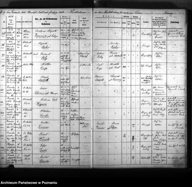 Obraz 12 z jednostki "Verstorbenenbuch"