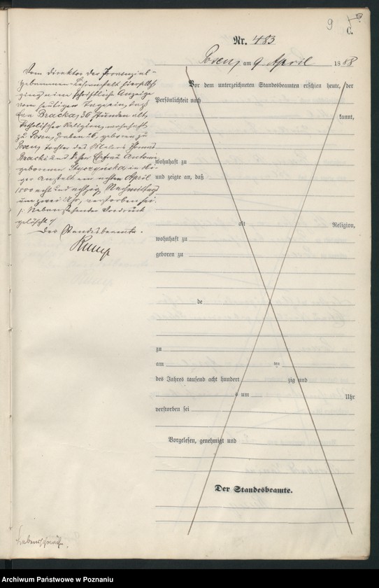 Obraz 12 z jednostki "Księga zgonów t. II"