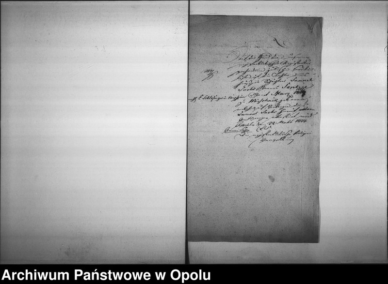 Obraz 8 z jednostki "Acta des Magistrats zu Oppeln betreffend Ertheilung von Geburts pp. Attesten für Juden"