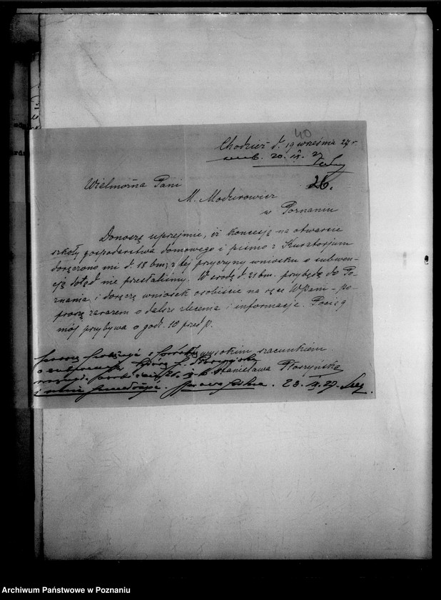 image.from.unit.number "Kursy gospodarstwa domowego Stowarzyszenia Kobiet pracujących - Chodzież"
