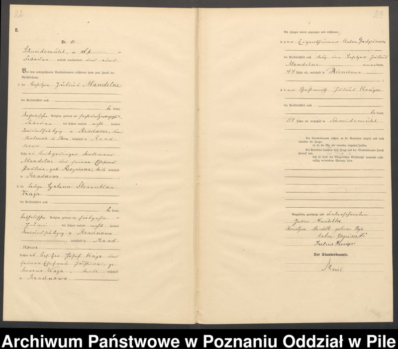 image.from.unit.number "Księga małżeństw"