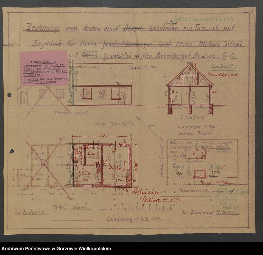 Obraz 2 z kolekcji "Akta miasta Gorzowa Wielkopolskiego111"