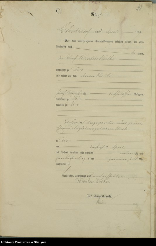 image.from.unit.number "Sterbe-Haupt-Register Nr 1 - 56"