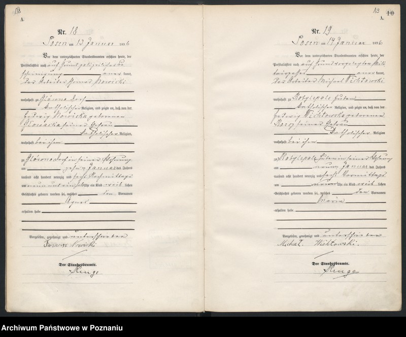 Obraz 12 z jednostki "Księga urodzeń"