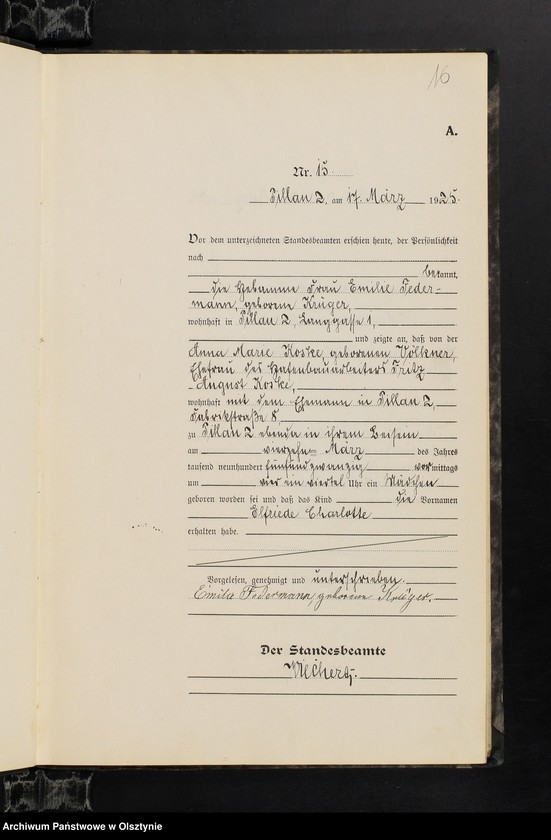 image.from.unit.number "Geburts-Haupt-Register Nr 1 - 91"