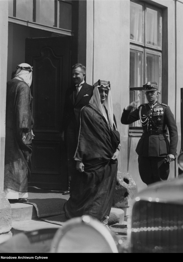 Obraz 5 z jednostki "Wizyta następcy tronu Królestwa Al-Hidżaz Faisala ibn Abd al-Aziza as-Sauda w Polsce"