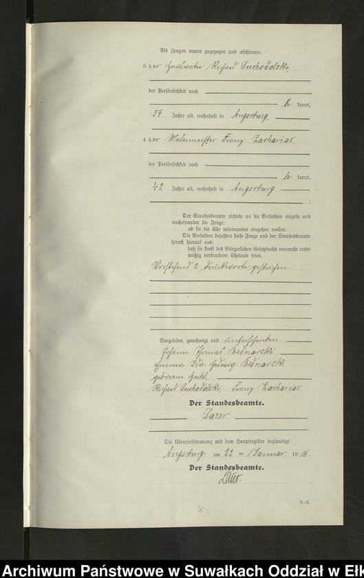 image.from.unit.number "[Heirats = Register (Neben = Register) Standesamt Angerburg einschl. der Bezirke Prinowen, Gr. Strengeln und Kehlen Kreis Angerburg]"