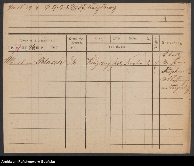 image.from.unit.number "Karty meldunkowe: Blas - Bliesnowski"