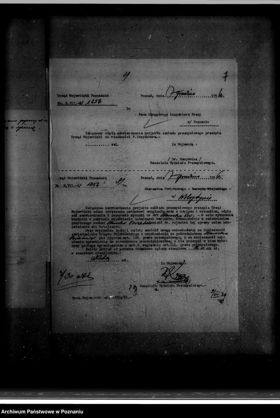 Obraz 12 z jednostki "Zatwierdzenie zakładu przemysłowego tartaku/ Zarząd Dóbr Ign. Mielżyńskiego w Chobienicach powiat wolsztyński"