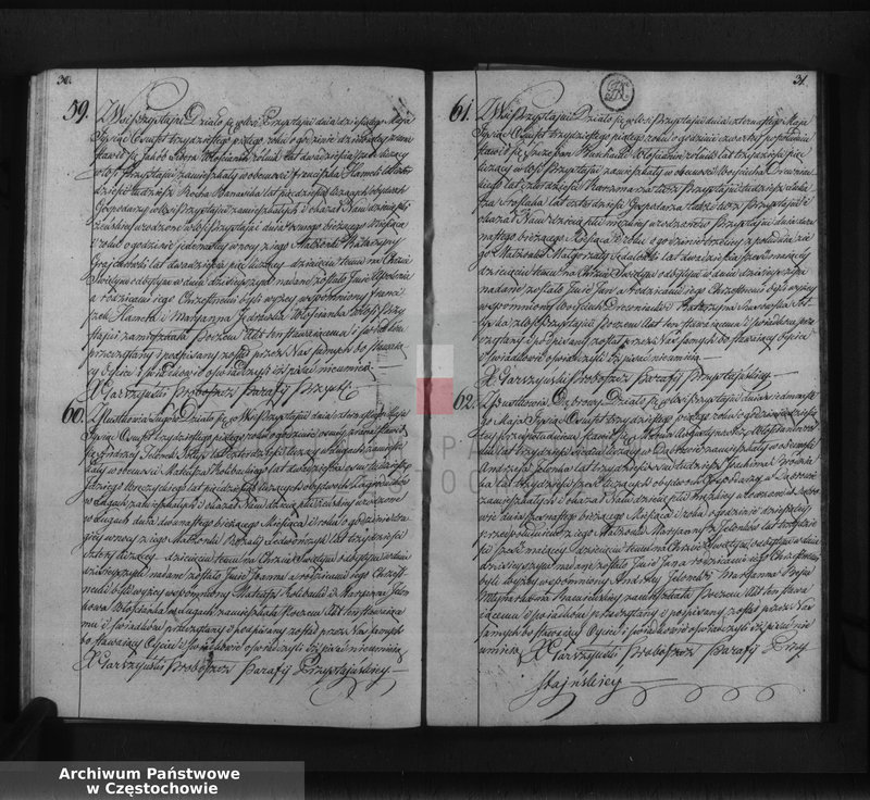 image.from.unit.number "Księga duplikat [akt] urodzonych, zaślubionych i zmarłych Parafii Przystajń z roku 1835"
