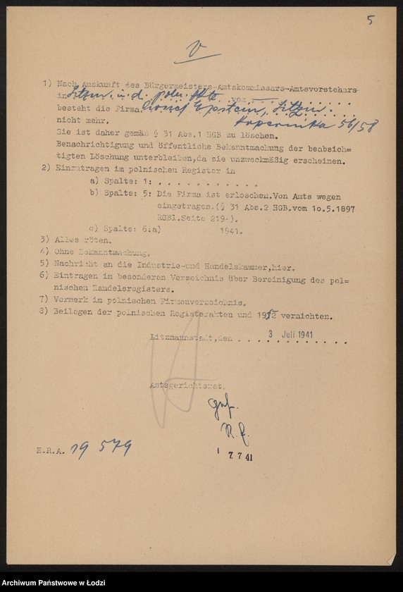 Obraz 7 z jednostki "Owsiej Mowsza Epsztein- tkalnia mechaniczna"