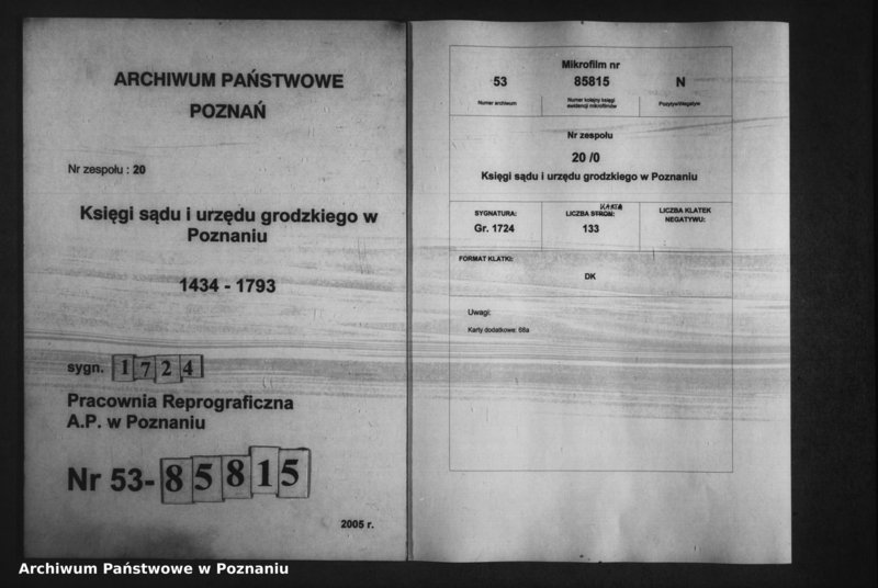 Obraz 1 z jednostki "Decreta officii [protocollon]"