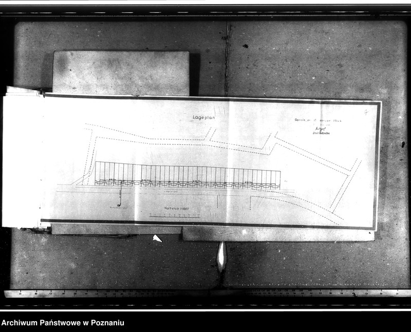 Obraz 14 z jednostki "Bau von Behelfsheimen in Gąbin, Kreis Waldrode (Gostynin)"