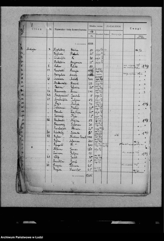 Obraz 7 z jednostki "Rejestr poborczy"