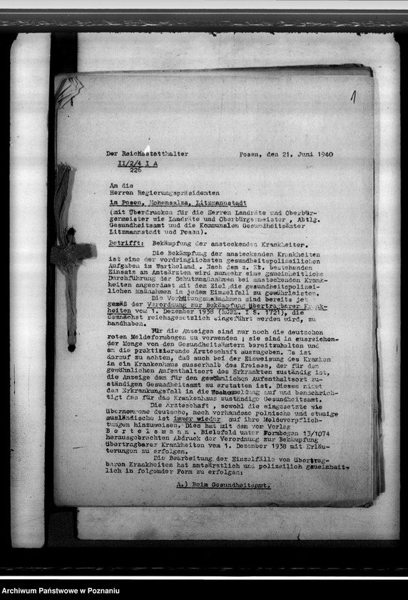 Obraz 5 z jednostki "Zarządzenia w sprawie zwalczania zaraźliwych chorób"