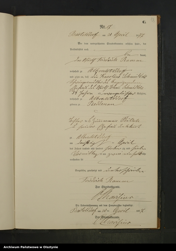 image.from.unit.number "Sterbe-Neben-Register Nr 1 - 44"