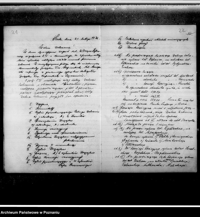 Obraz 14 z jednostki "Protokolarz zebrań"