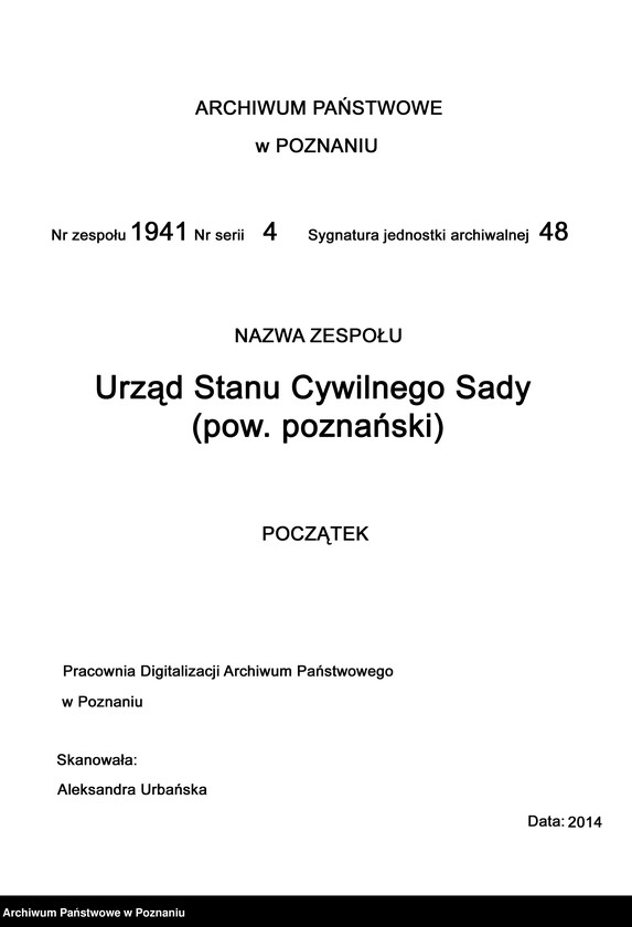 Obraz 3 z jednostki "Księga zgonów"