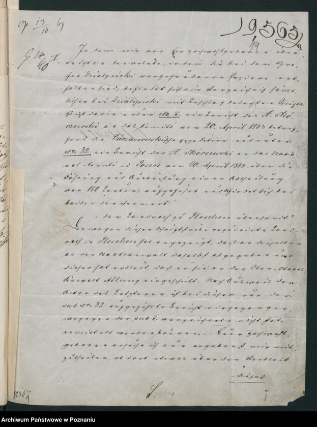 Obraz 19 z jednostki "A. betr. die Familie von Skarzewski"