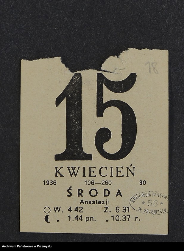 Obraz 10 z kolekcji "Kartka kalendarza - przepisy kulinarne111"