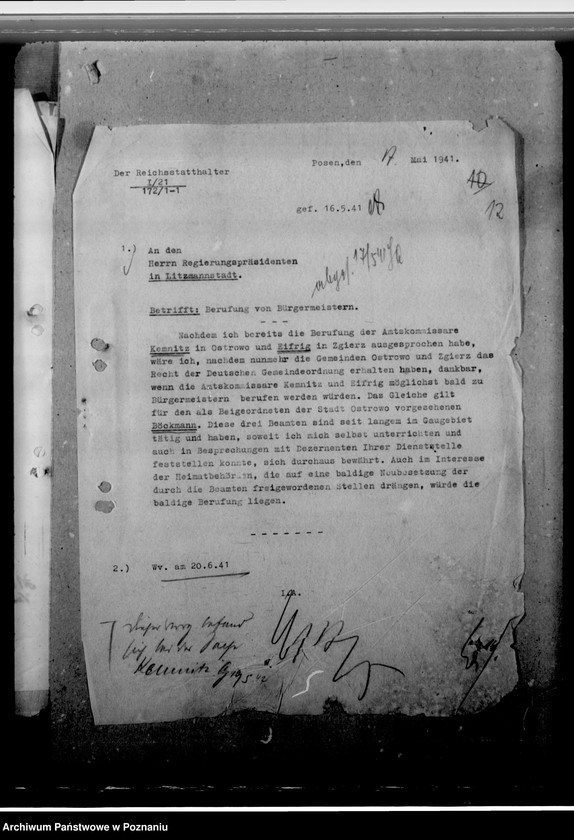 Obraz 17 z jednostki "Kemmnitz, Willy - komisarz obwodowy"