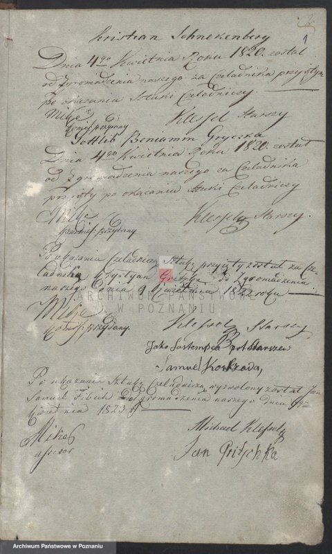 image.from.unit.number "Księga czeladników zgromadzenia kunstu korduainskiego i garbarskiego w mieście Władysławowie"