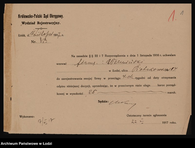 Obraz 3 z jednostki "Edward Wermiński- szlifiarnia szkła"